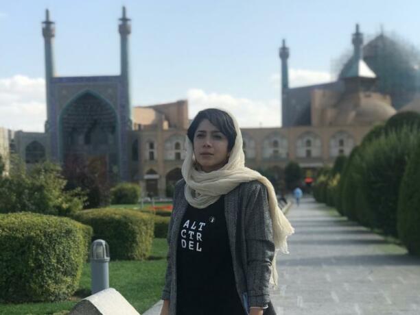 Monoton T-shirt Sara Namdarian Isfahan Iran