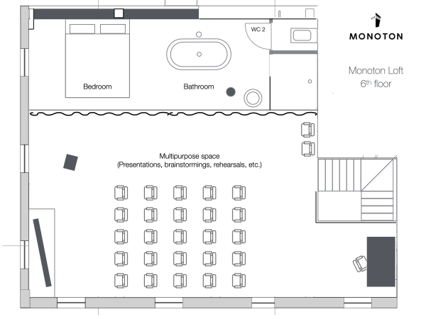 Monoton Loft Floor Plan Level 6